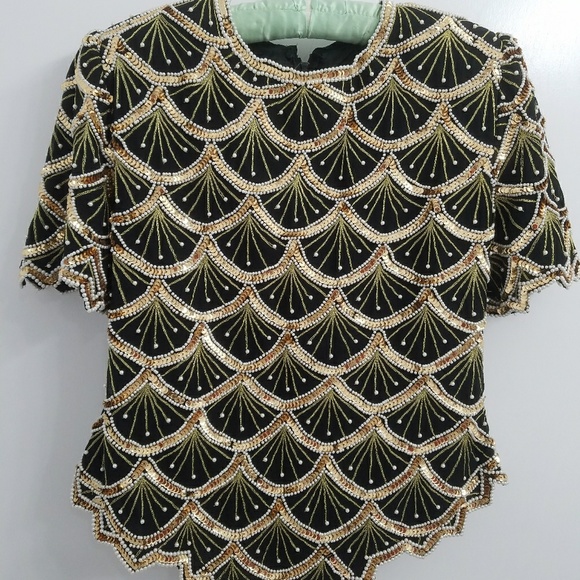 Sequence evening top - Picture 1 of 7